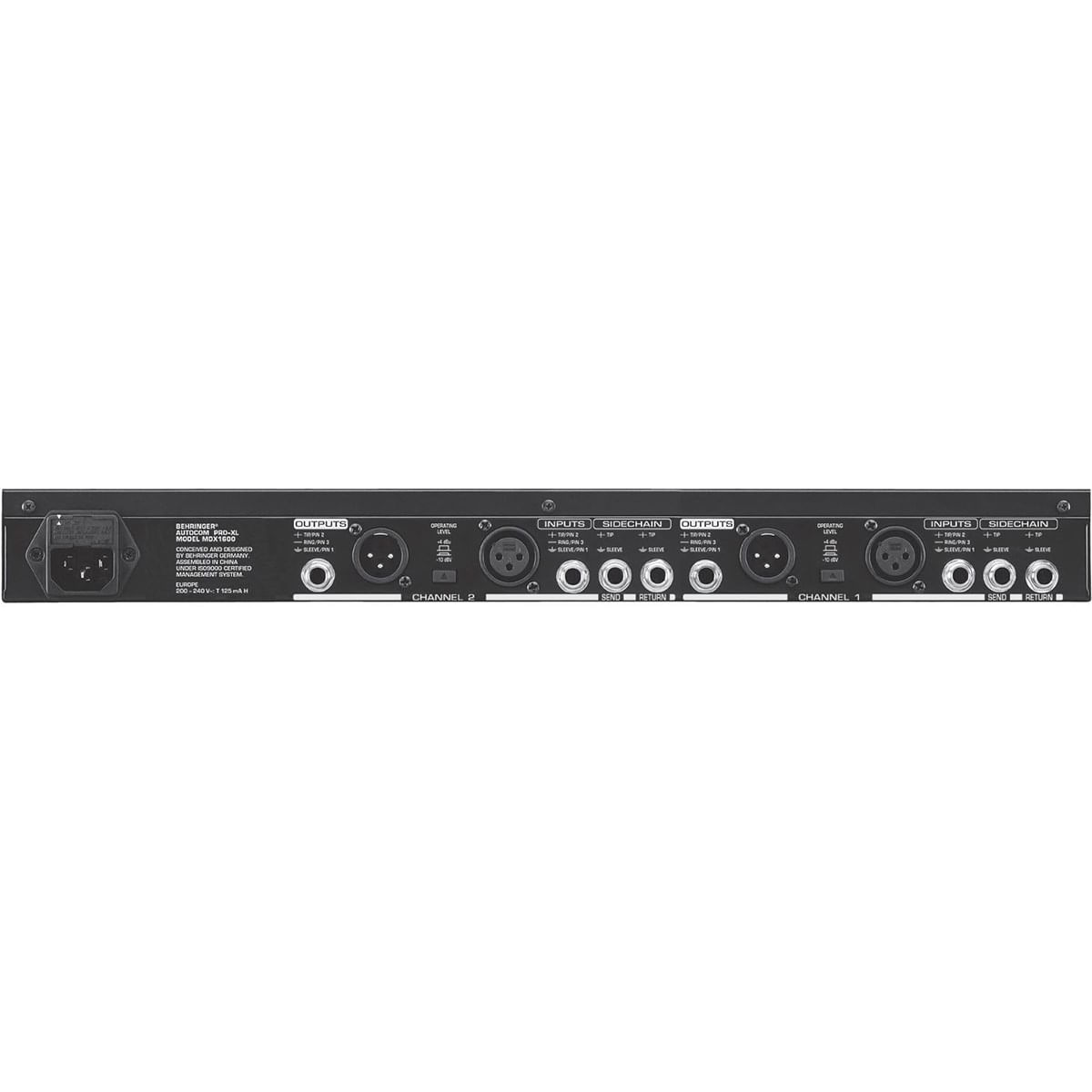 Compressor Ultra Com Pro MDX-1600 - Behringer | FastStore PDP