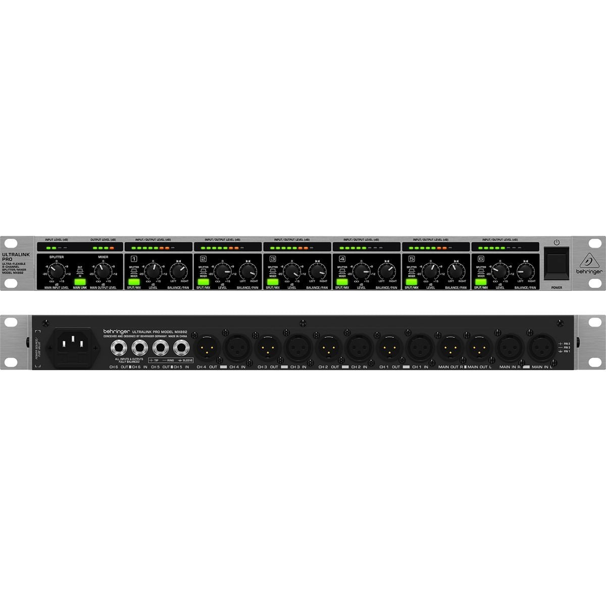 Distribuidor de Áudio MX882 - Behringer | FastStore PDP