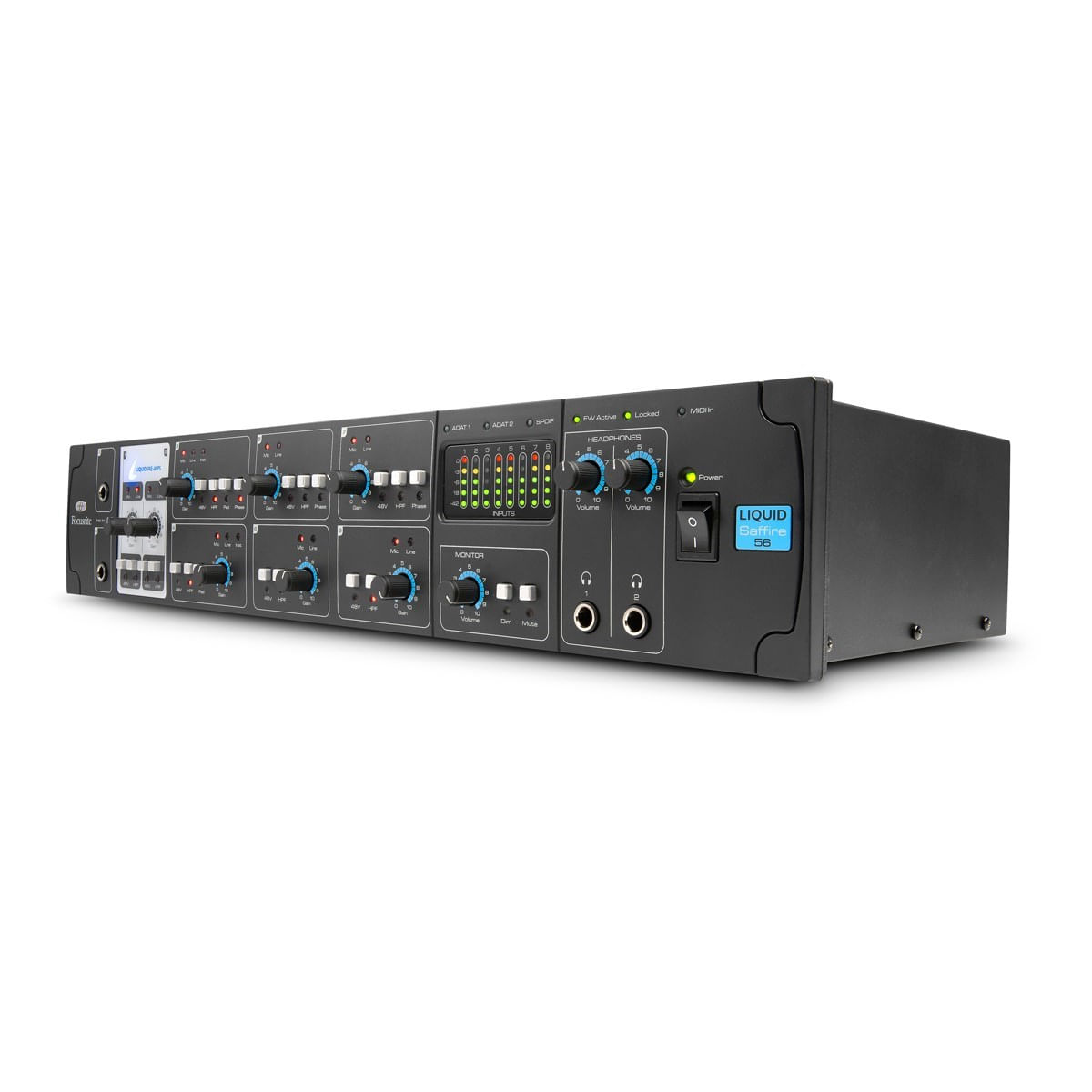 Interface de Áudio FireWire Saffire Líquido 56 - Focusrite