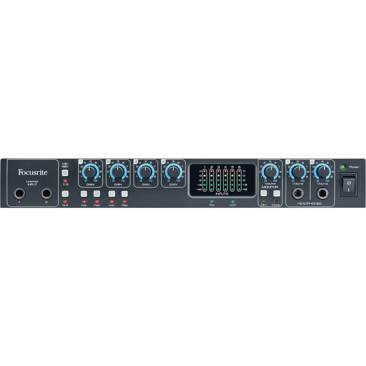 Interface FireWire Saffire PRO 26 - Focusrite | FastStore PDP