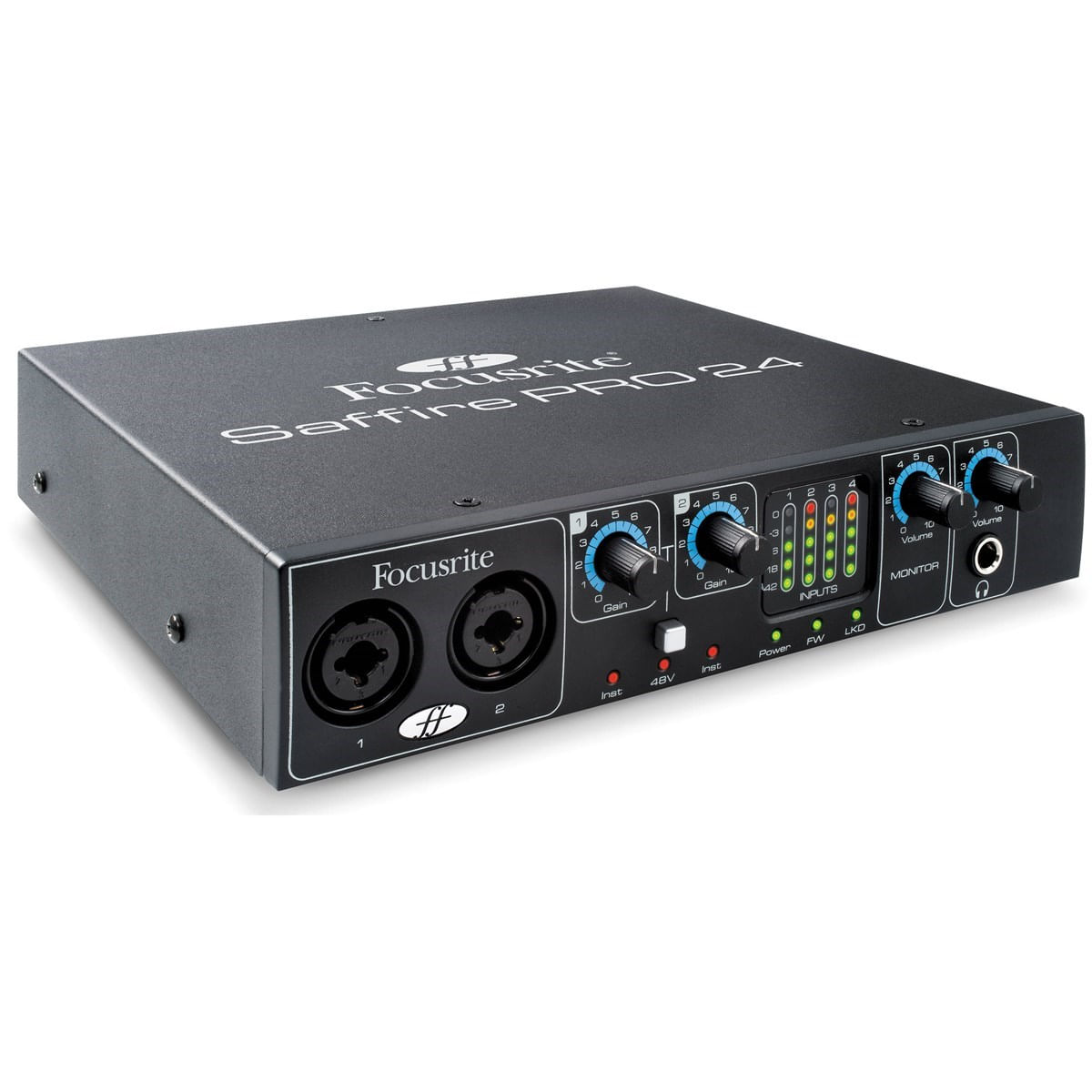 Interface de Áudio Firewire Thunderbolt Saffire Pro-24 - Focusrite