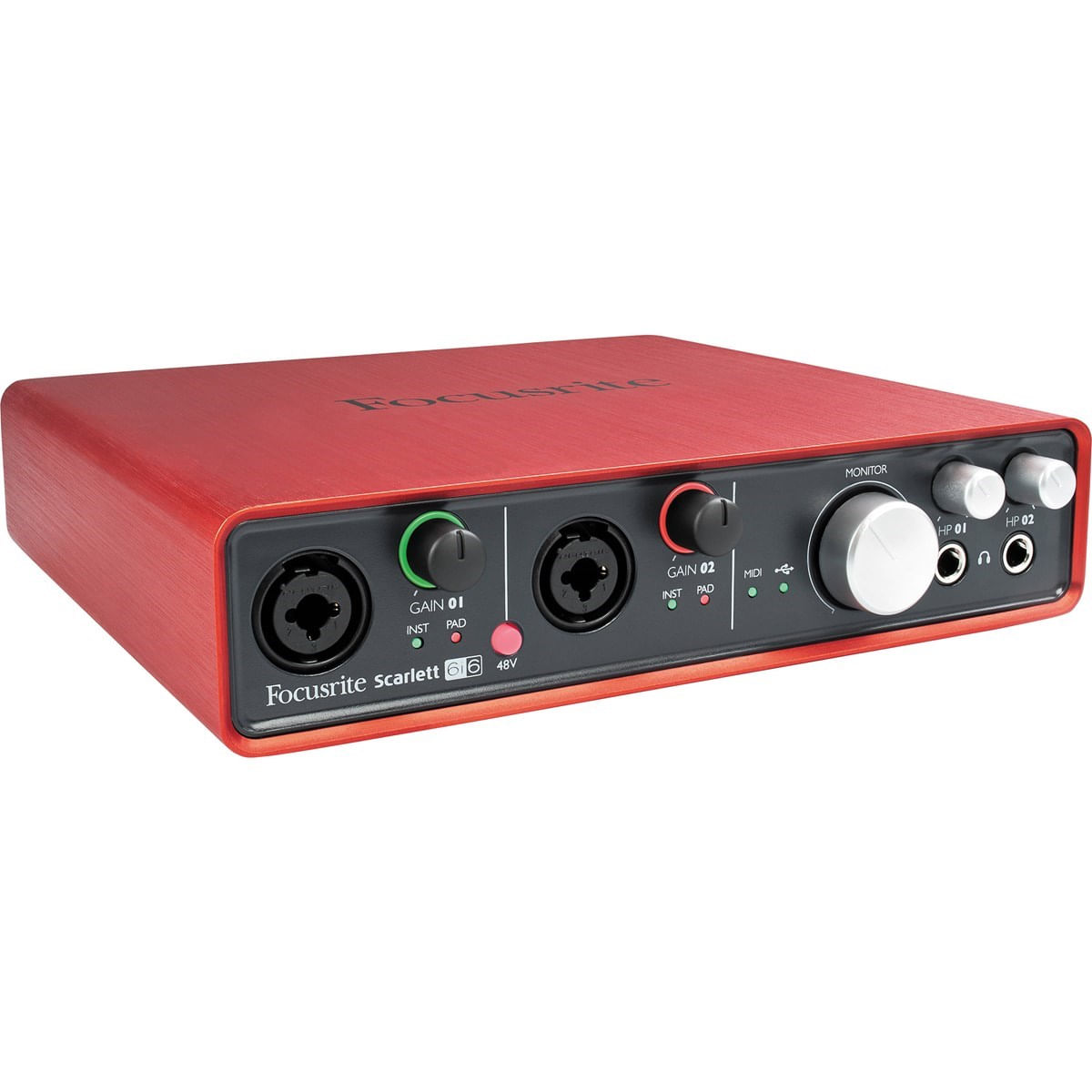 Interface de Áudio USB 2.0 Scarlett 6i6 - Focusrite | FastStore PDP
