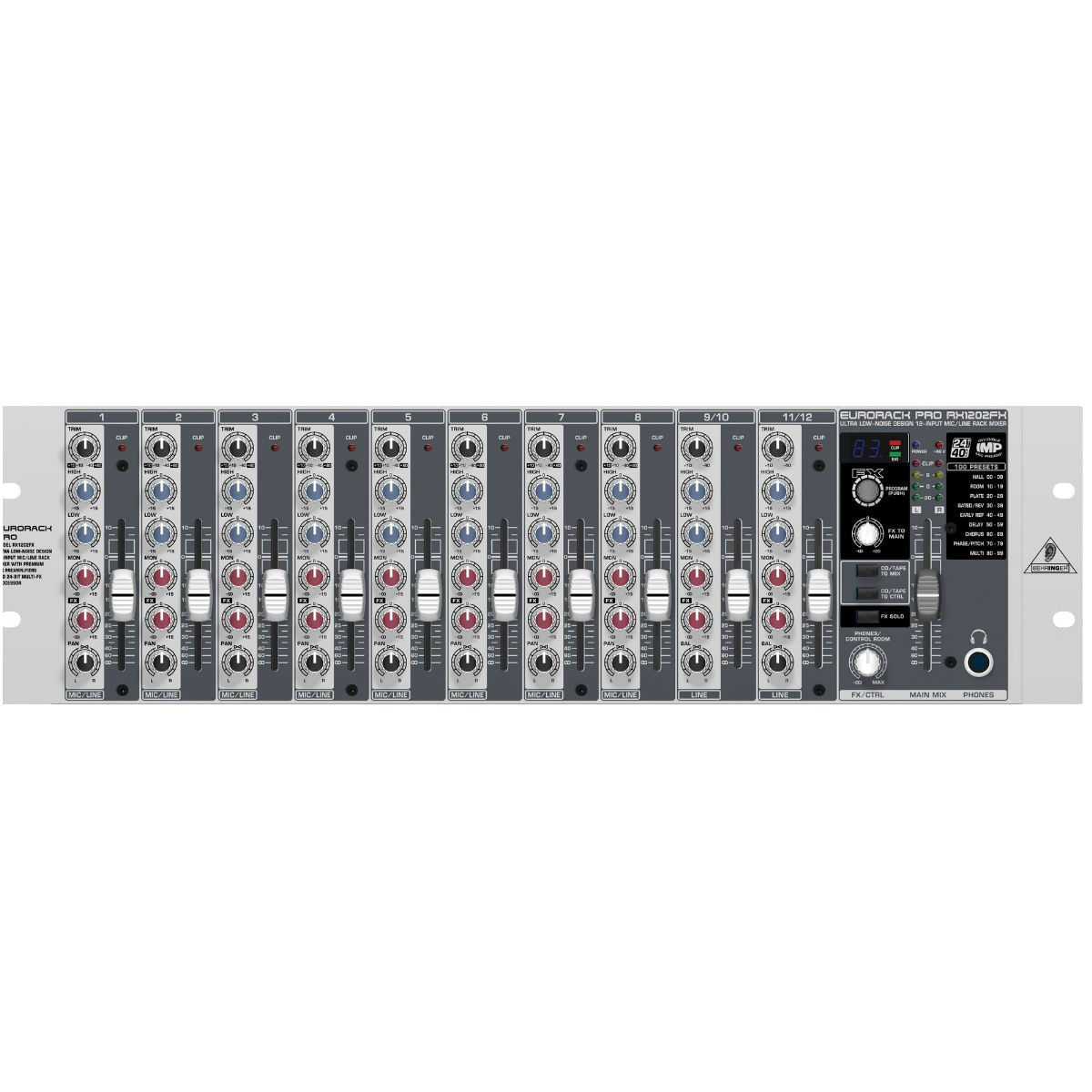 Mixer Eurorack RX-1202 FX - Behringer | FastStore PDP