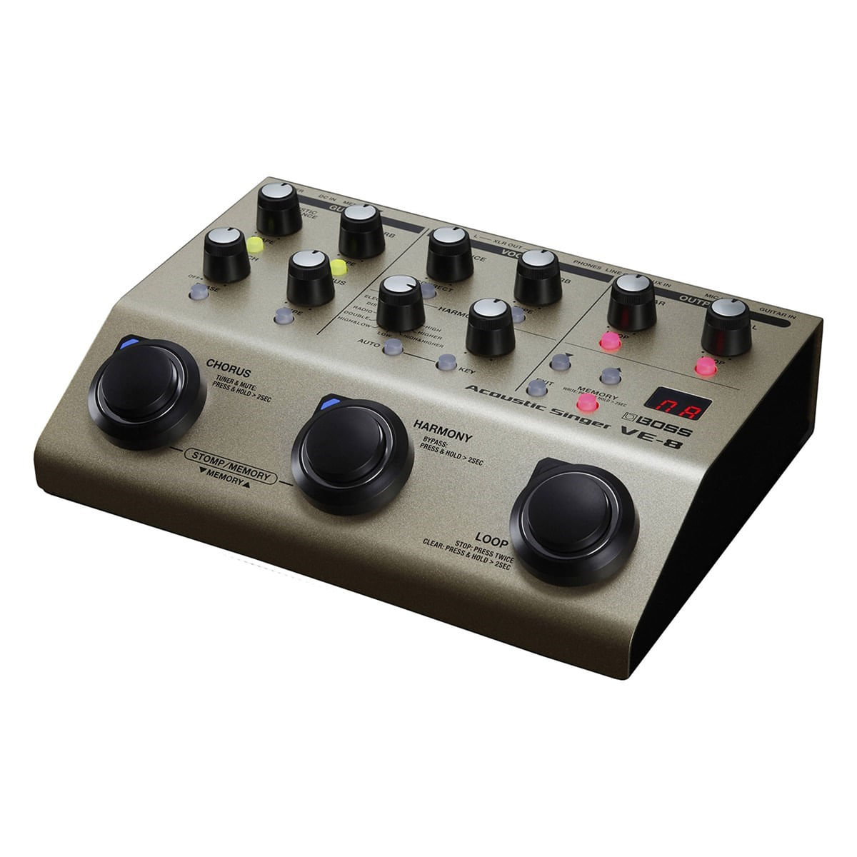 Modulo de Efeito Para Voz Acoustic Singer VE-8 - Boss | FastStore PDP
