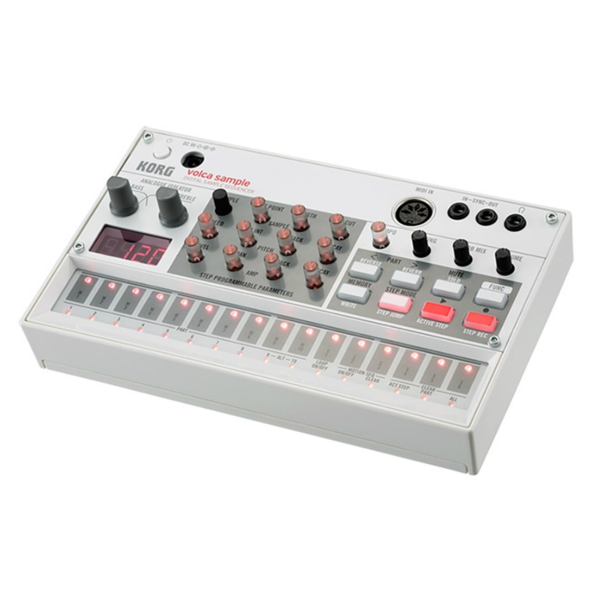 Módulo Sequenciador de Samples Volca Sample - Korg | FastStore PDP