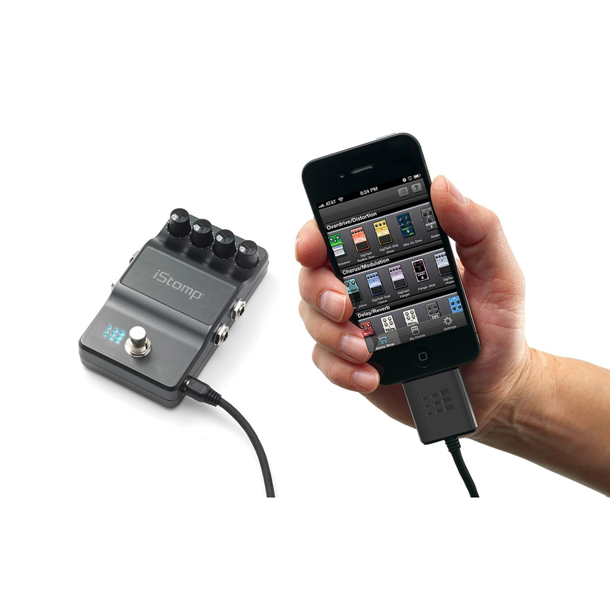 Pedal de Efeitos Programável Bivolt I-STOMP - Digitech | FastStore PDP