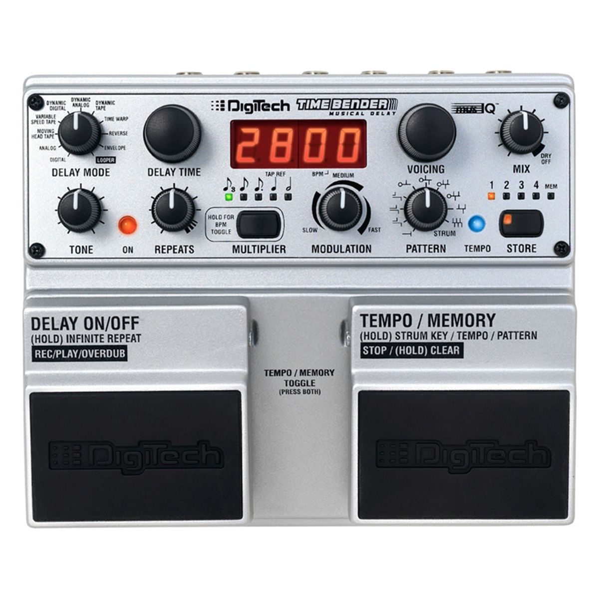 Pedal Digital Delay Time Bender - Digitech | FastStore PDP