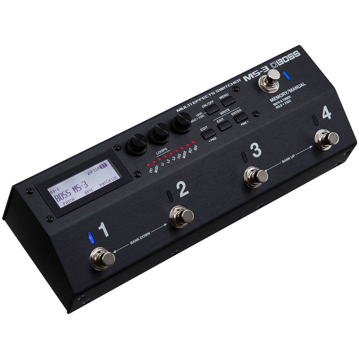 ギター BOSS MS-3&FS-7 Pedalboard Multi Effects Switcher MS-3 - Boss | FastStore PDP