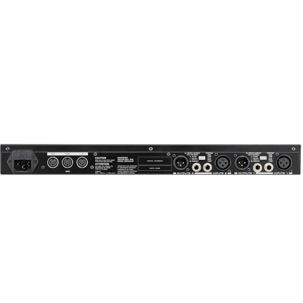 Processador DSP-2024P - Behringer | FastStore PDP