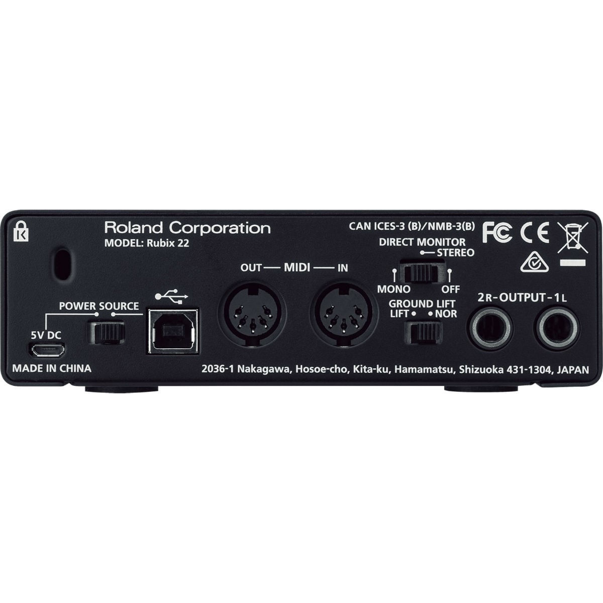 Roland Rubix 22 USBオーディオインターフェイス Interface de Áudio USB RUBIX-22 - Roland | FastStore PDP