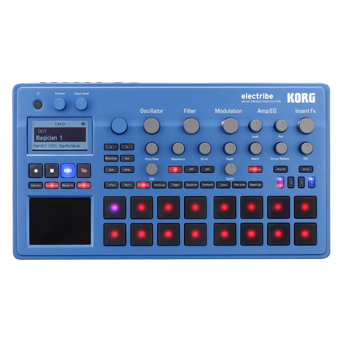 鍵盤楽器 KORG electribe sampler electribe2s Módulo Sintetizador Electribe Sampler 2-S RD - Korg | FastStore PDP