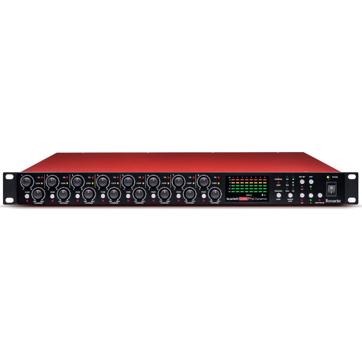 Interface De Áudio Scarlett OctoPRE DYNAMIC - Focusrite