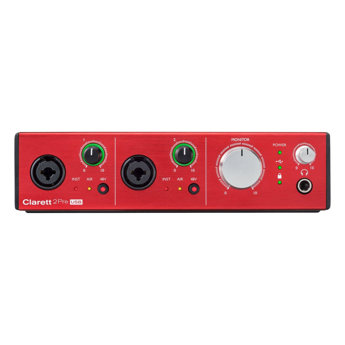 Interface de Áudio CLARETT-2PRE USB - Focusrite | FastStore PDP