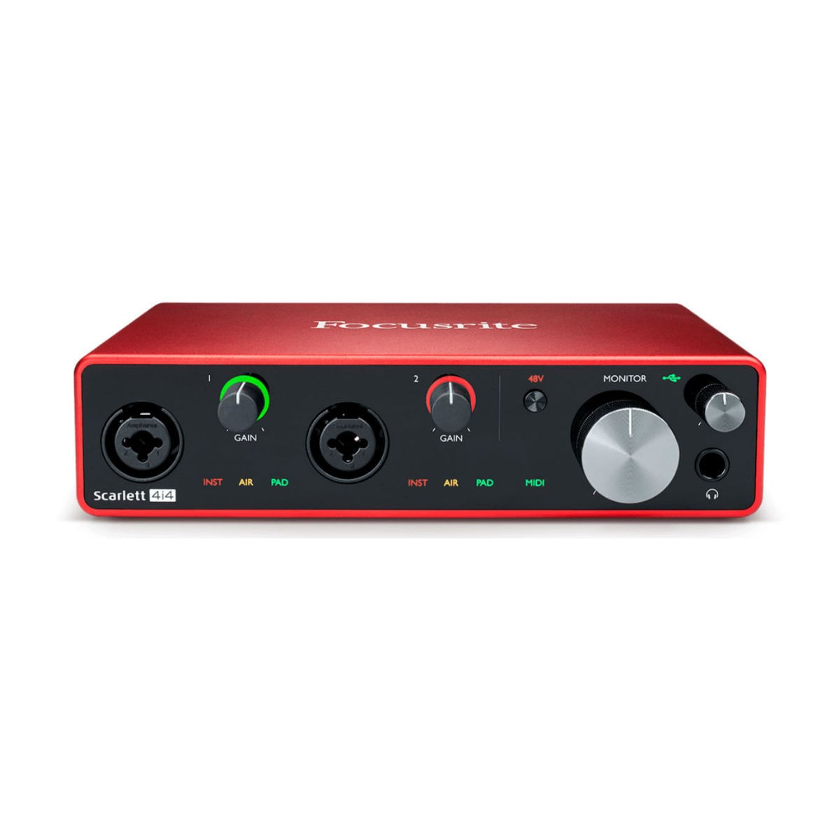 Interface de Áudio 3nd Gen SCARLETT-4I4 - Focusrite | FastStore PDP