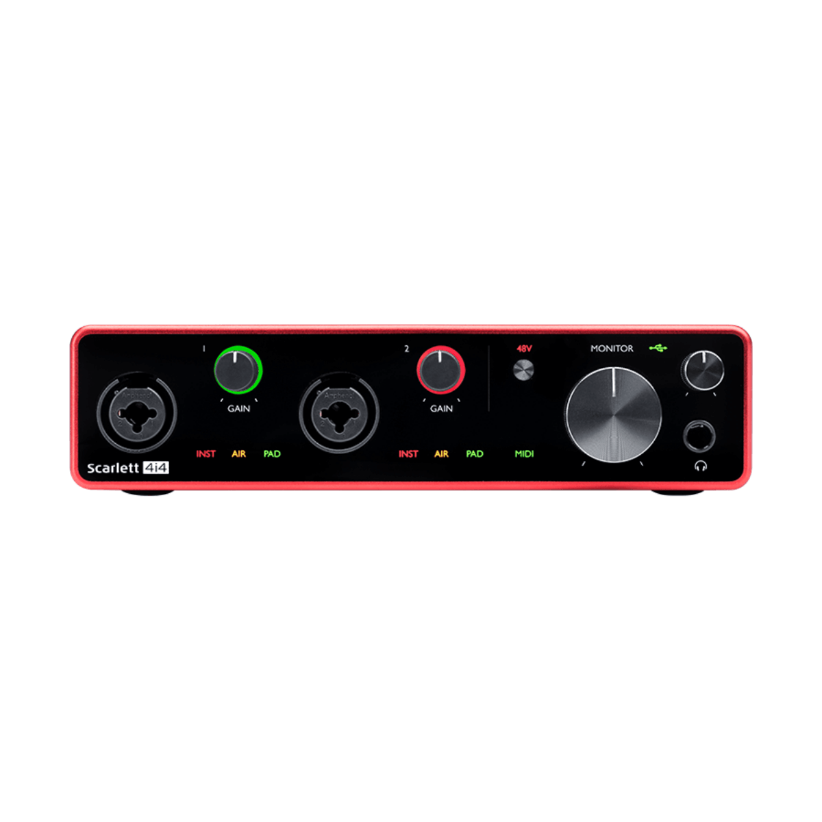 Interface de Áudio 3nd Gen SCARLETT-4I4 - Focusrite | FastStore PDP