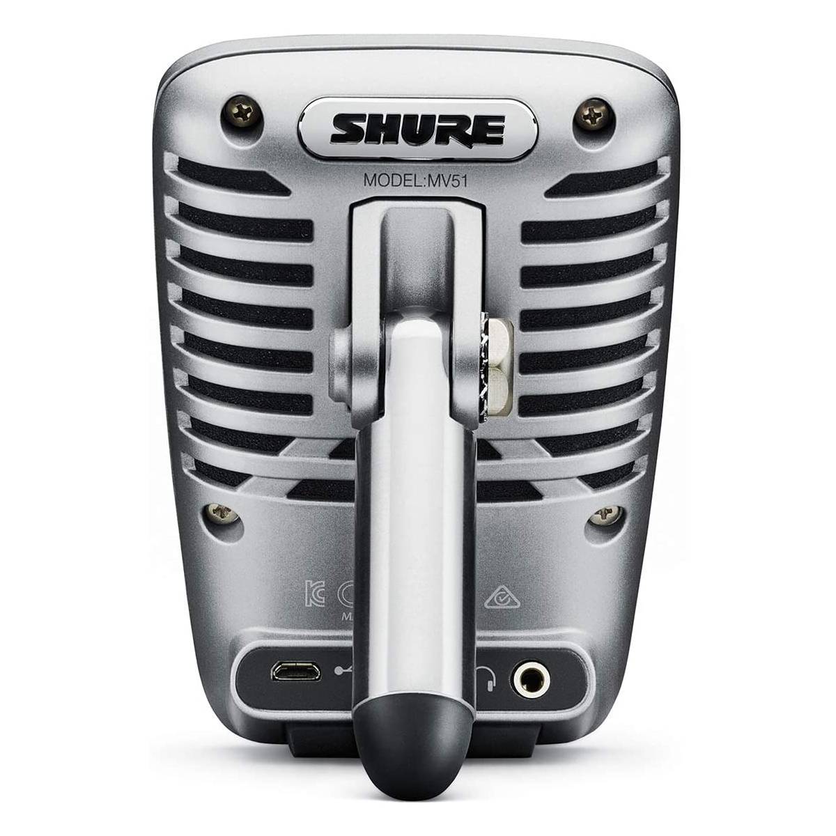 Microfone Condensador de Grande Diafragma MV-51 - Shure