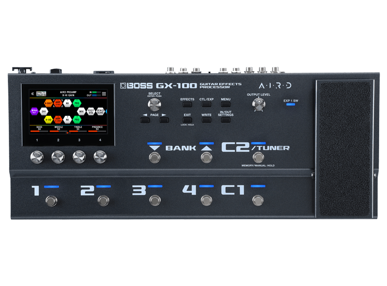 BOSS GX-100 Processador de efeitos para guitarra e baixo