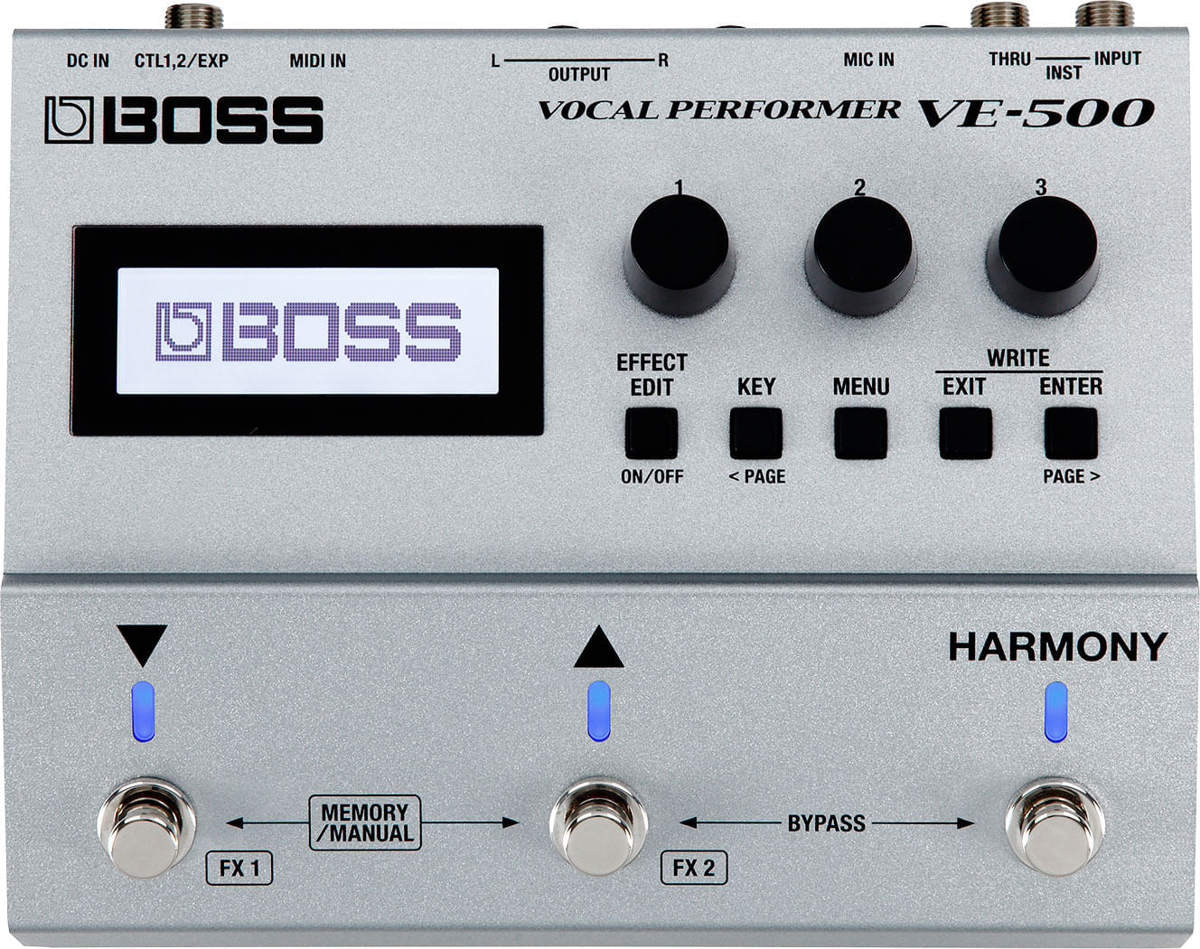 Processador Multiefeitos Vocal BOSS VE-500 Vocal Performer