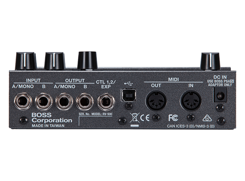 Pedal Multiefeitos de Reverb BOSS RV-500 Reverb | FastStore PDP
