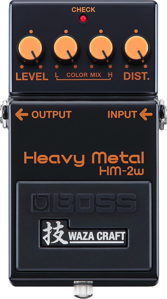 BOSS HM-2W 【技】 WAZA CRAFT Pedal de Distorção BOSS HM-2W Heavy Metal Waza Craft | FastStore PDP