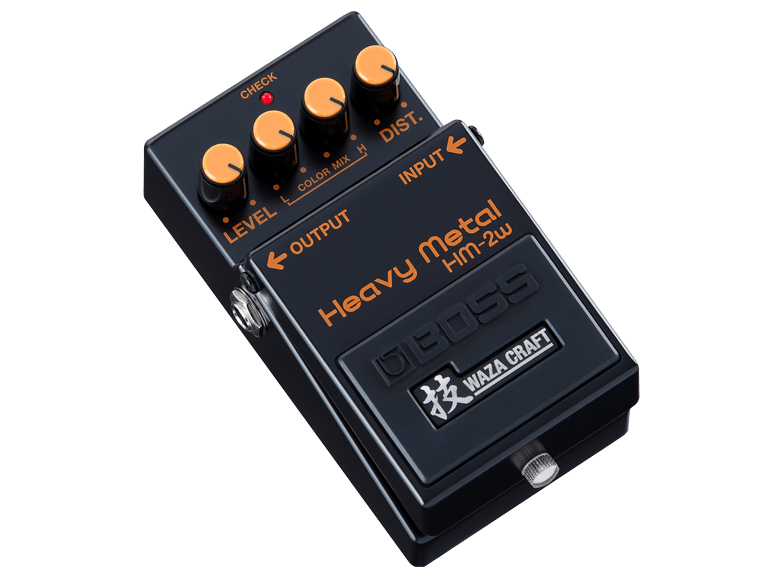 BOSS Heavy l HM-2W ギターエフェクター エフェクター】BOSS HM-2W｜根強い人気を誇る“Heavy Metal”に「技