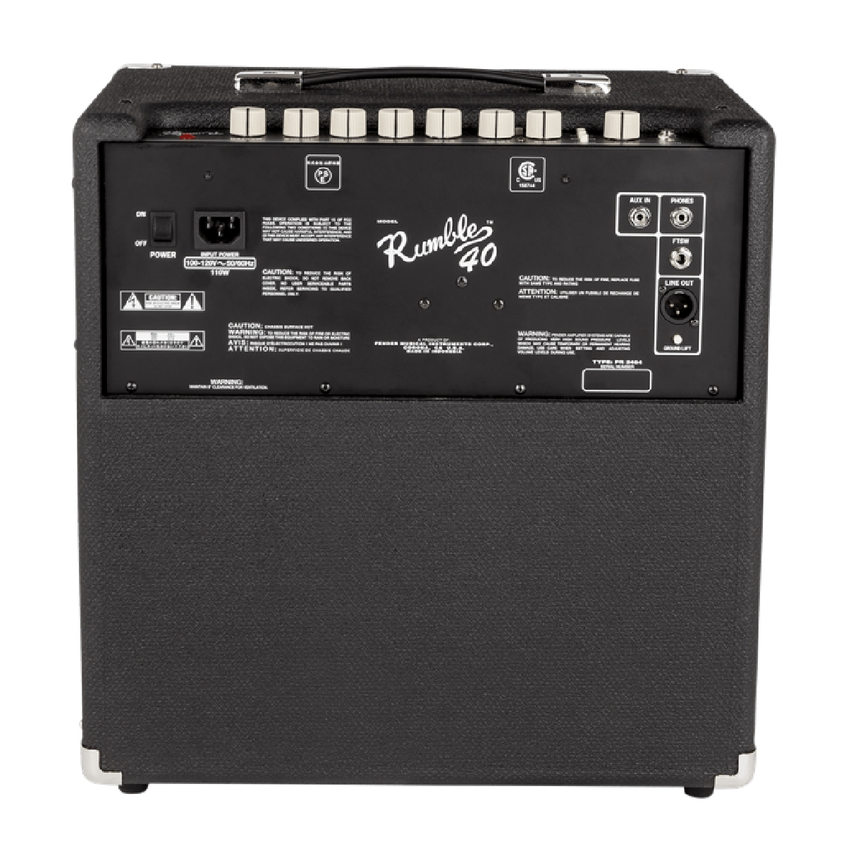 Amplificador Combo Para Contrabaixo RUMBLE 40 V3 - Fender
