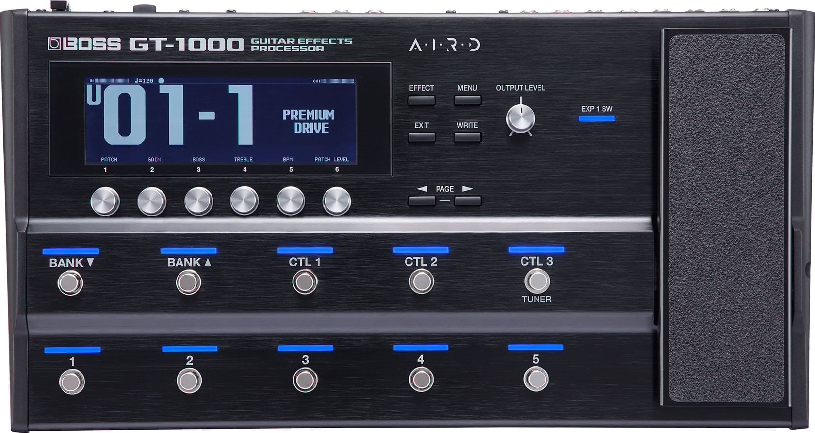 BOSS GT-1000 | Pedaleira Multiefeitos para Guitarra e Baixo