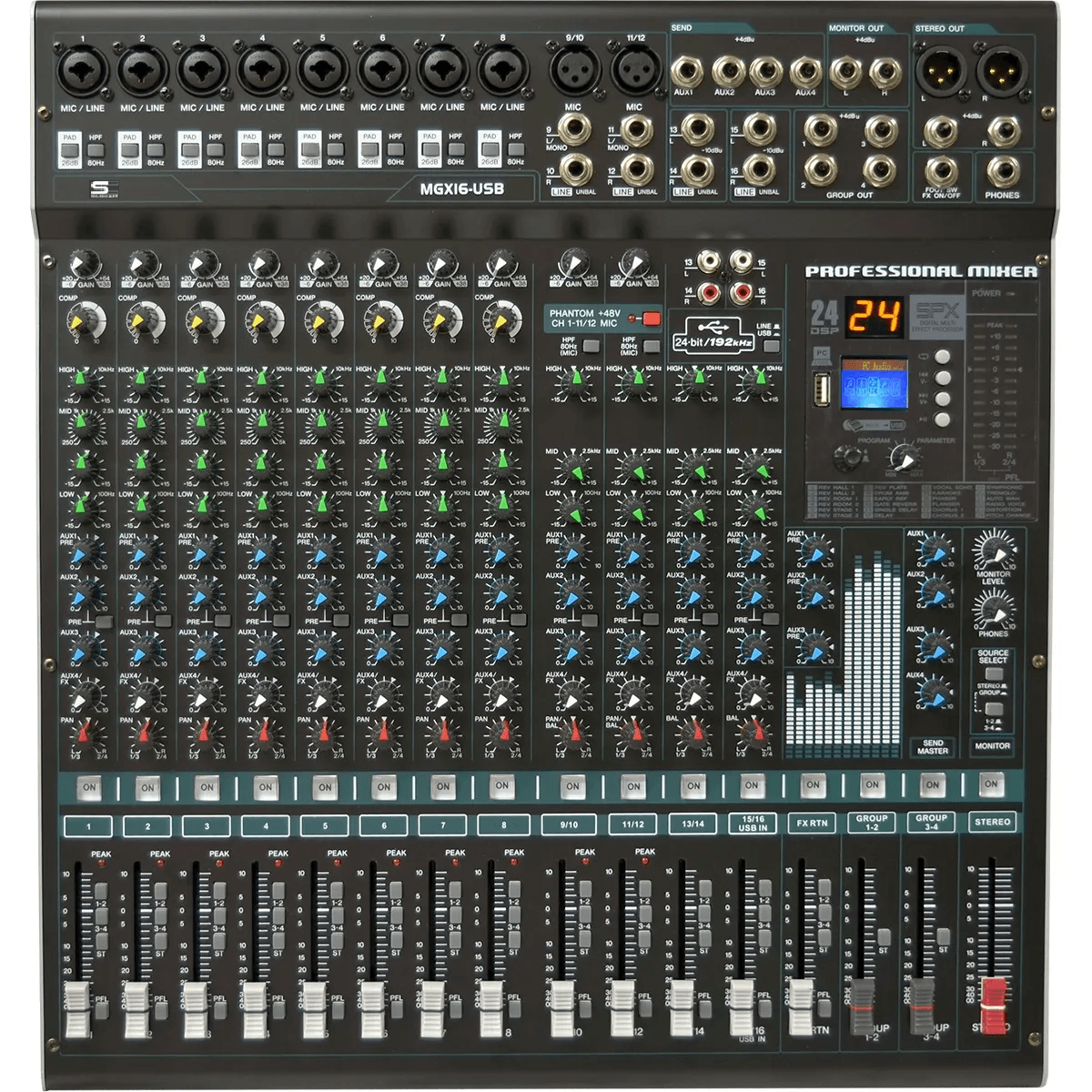 Mesa de Som Xenyx QX-1622USB - Behringer | FastStore PDP