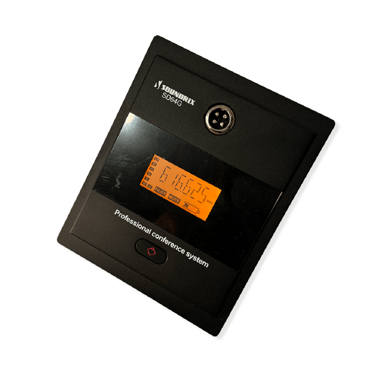 Microfone Sem Fio Com 4 Microfones Gooseneck SD-64 G - Soundrix