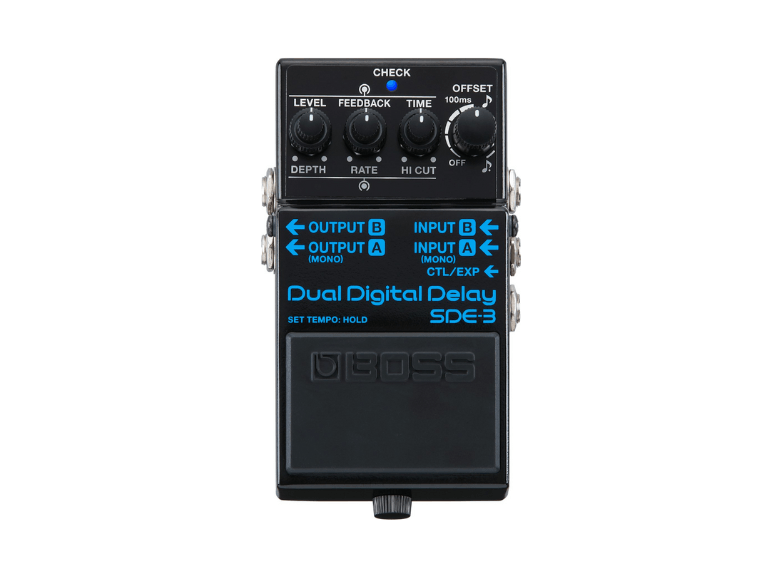 BOSS SDE-3 Dual Digital Delay | Pedal de Dual Delay Estéreo com