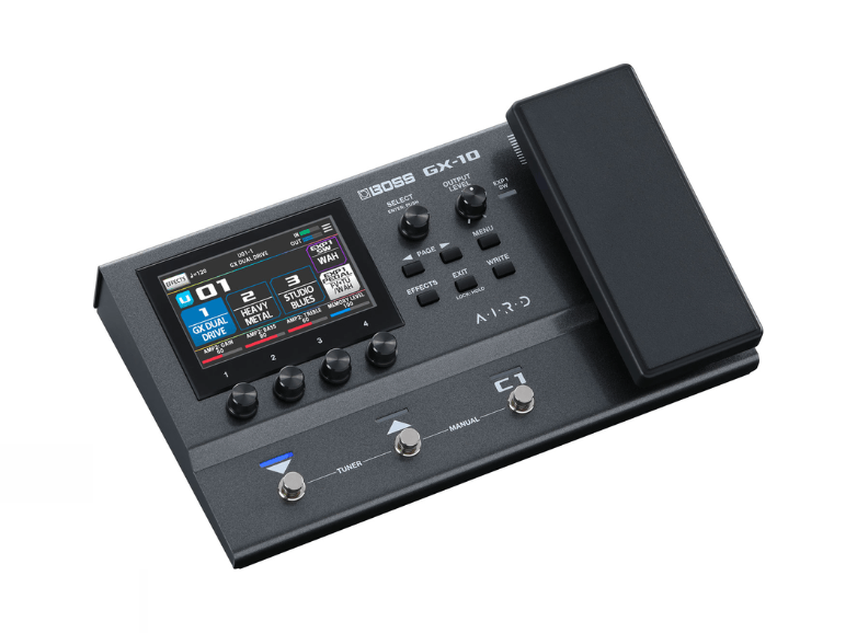 BOSS GX-10 | Processador de efeitos para Guitarra e Baixo