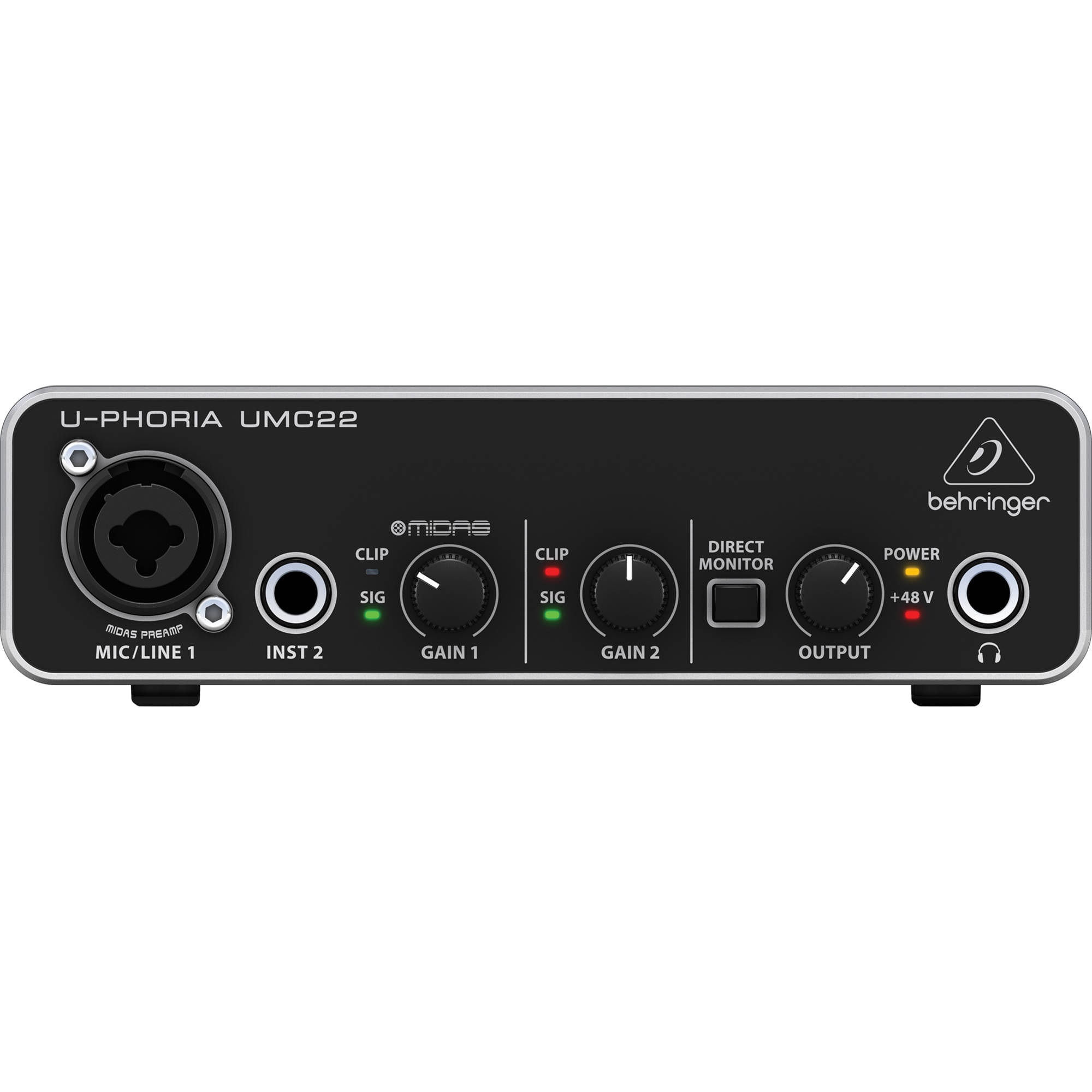 Interface de Audio UMC-22 - Behringer | FastStore PDP