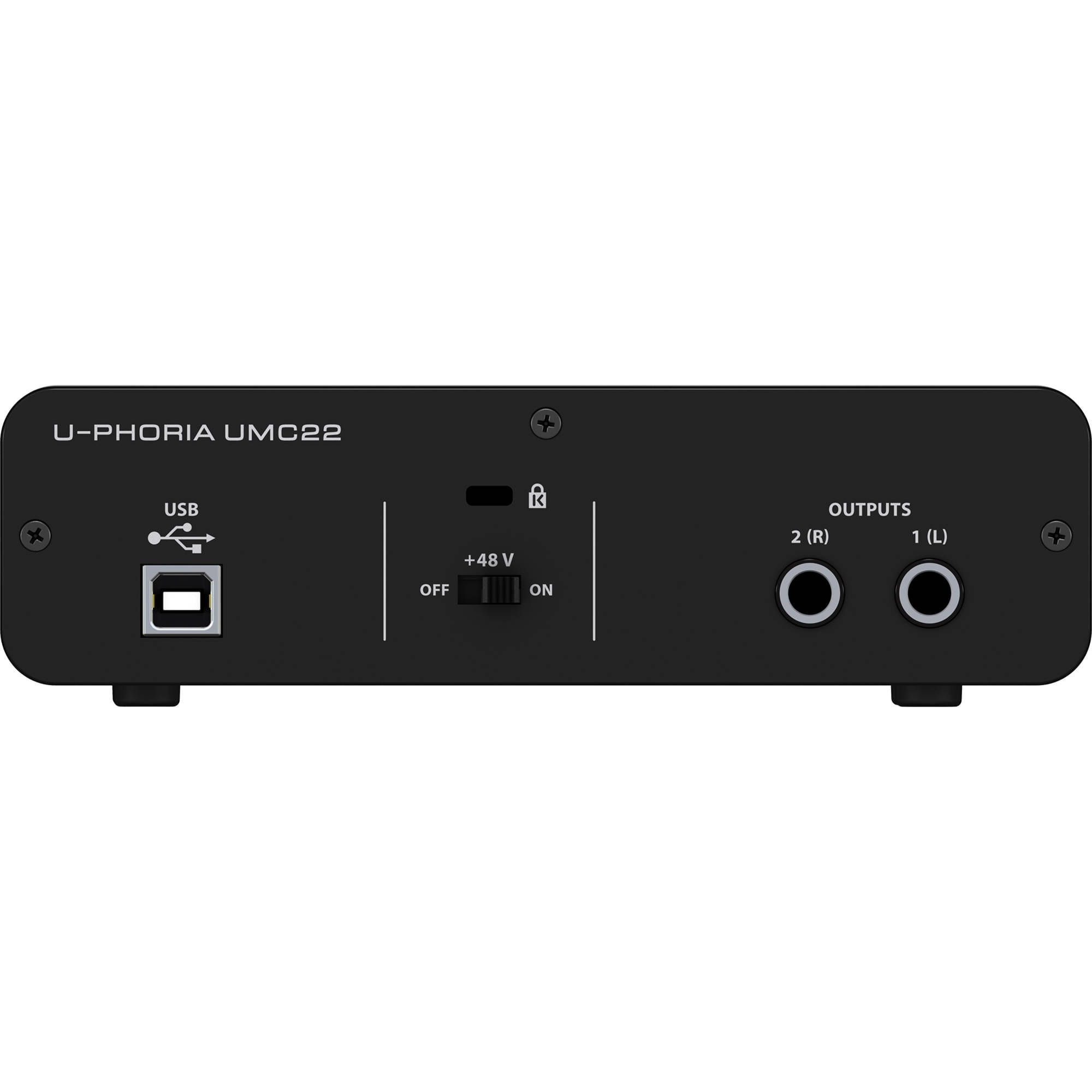 Interface de Audio UMC-22 - Behringer | FastStore PDP