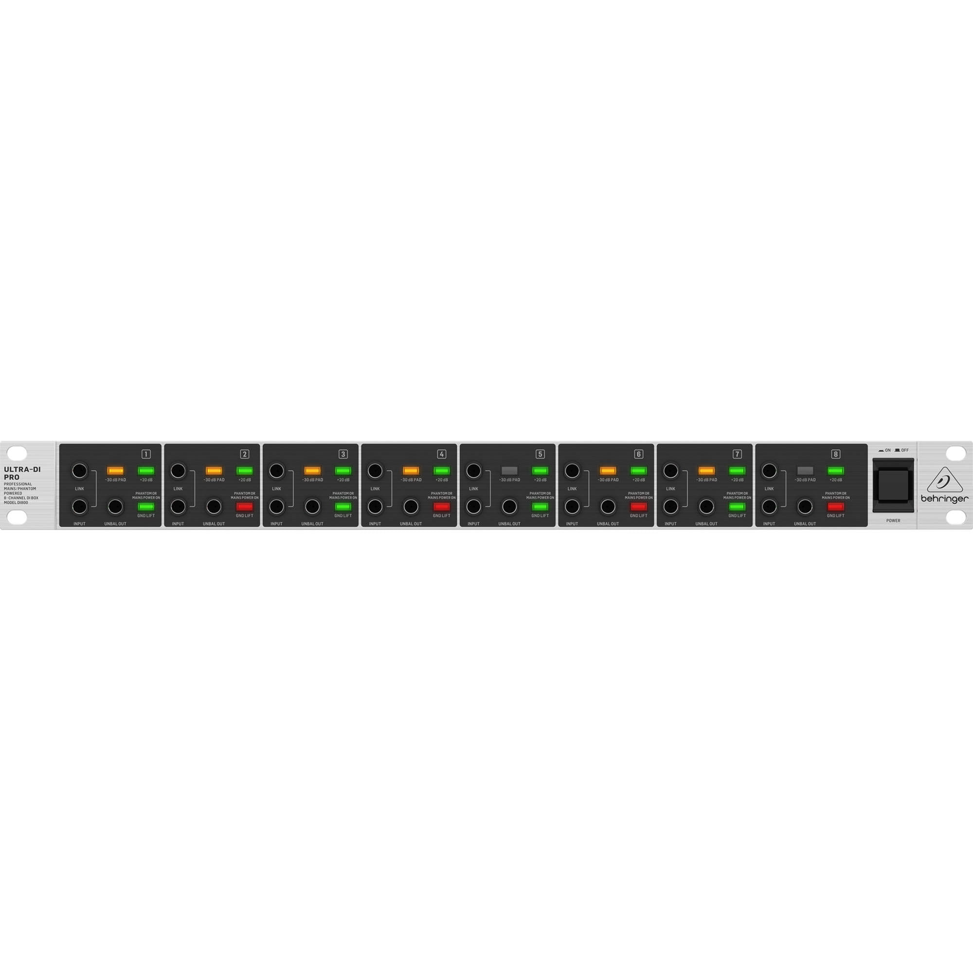 配信機器・PA機器・レコーディング機器 BEHRINGER / DI800 Direct Box Ultra-Di Pro DI800 Padrão Rack - Behringer | FastStore PDP