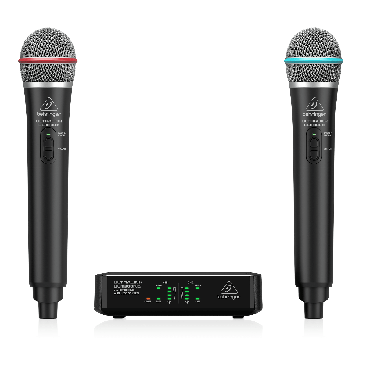 Microfone Sem Fio Duplo Profissional Mão UHF SD-80 MM - Soundrix