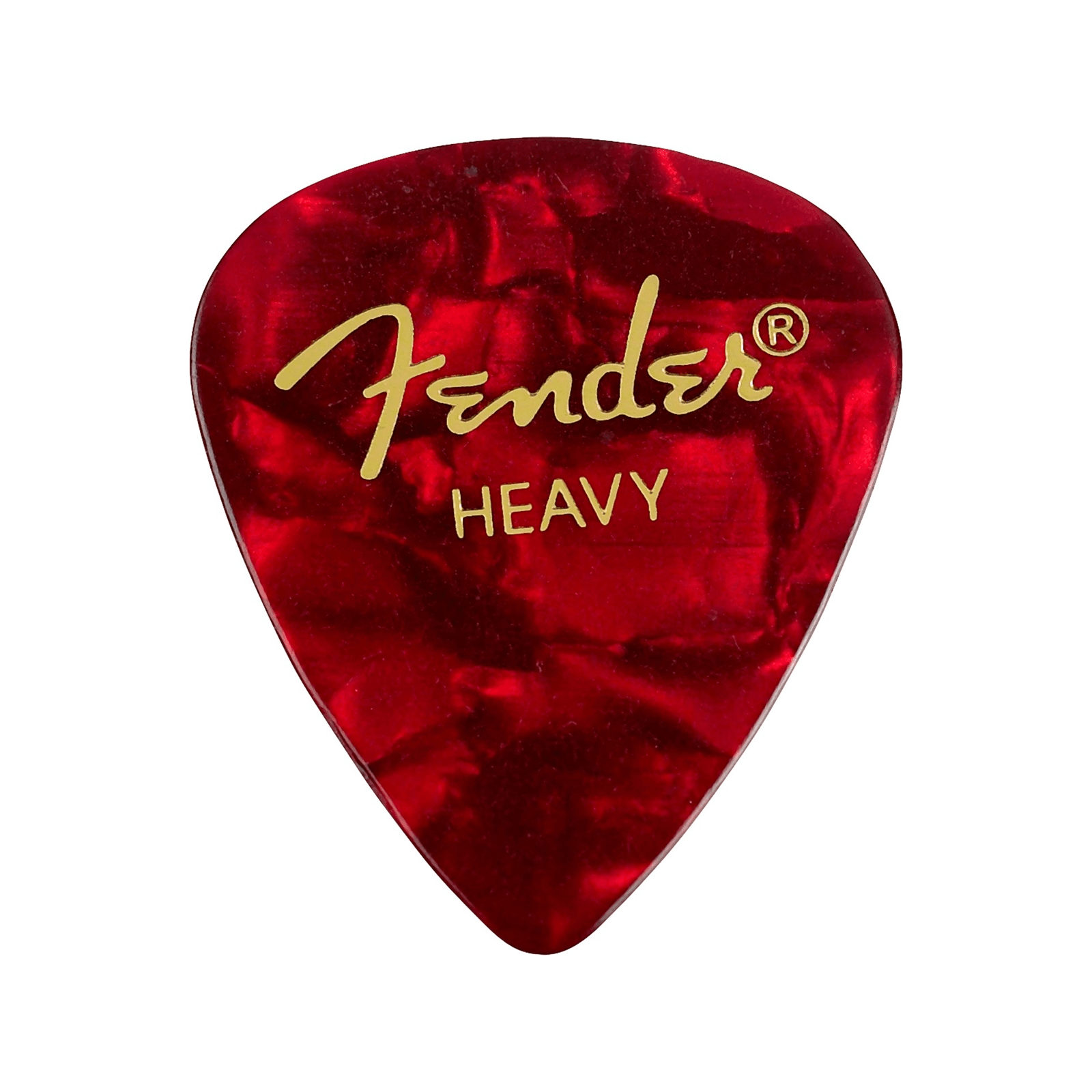 Palheta Premium Celuloide Red Moto Heavy 351 - Fender | FastStore PDP