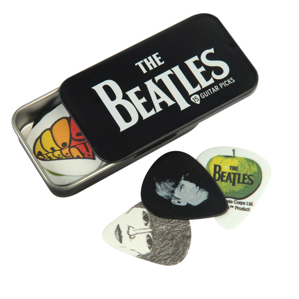 Palheta Para Instrumentos .70mm Com Lata Especial Logo (15