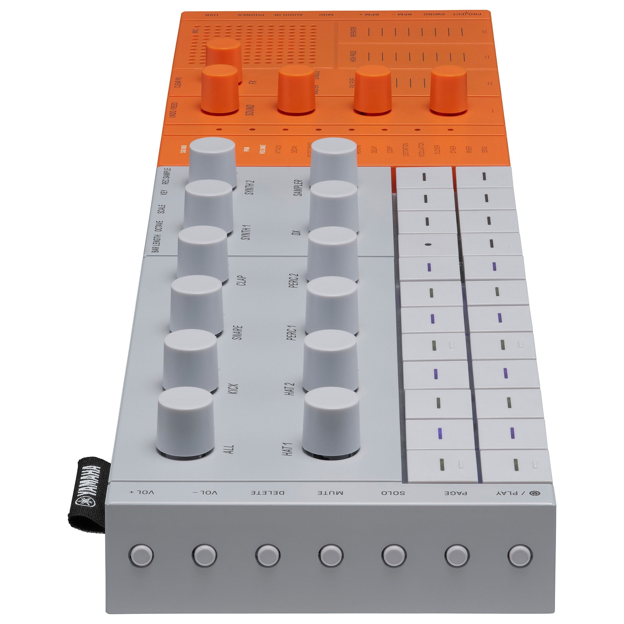 Módulo de Produção Musical Portátil Orange SEQTRAK Y2 ORG - Yamaha