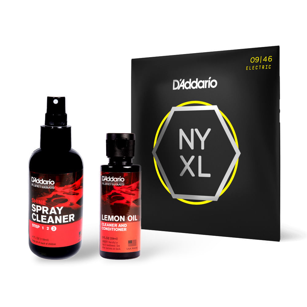 Kit Encordoamento Guitarra 010 Daddario NYXL1046 Nickel Wound +