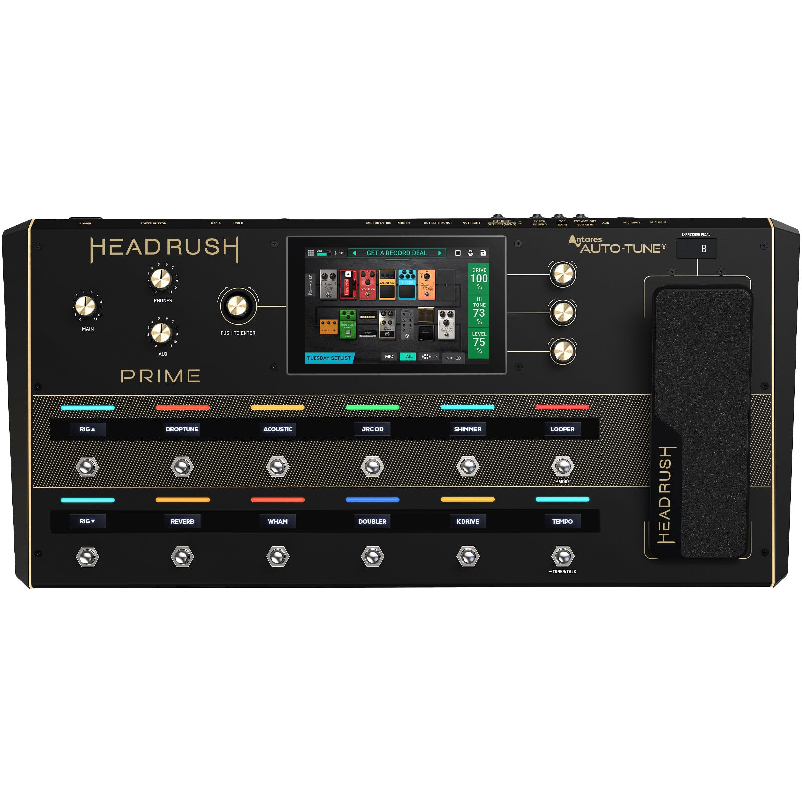 Pedaleira Multiefeitos Prime - HeadRush | FastStore PDP