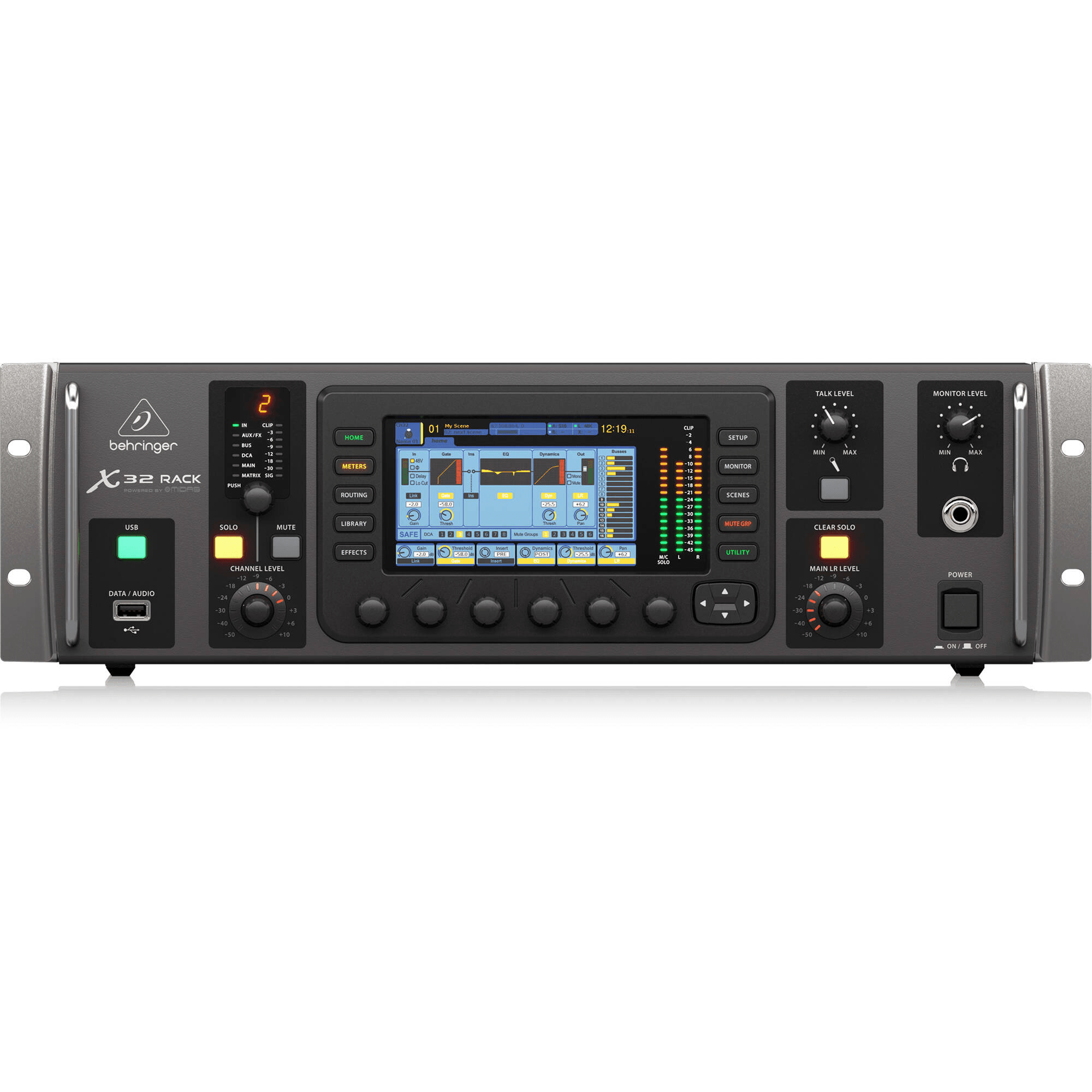 Mesa de Som Digital 3U Rack X-32 RACK - Behringer | FastStore PDP