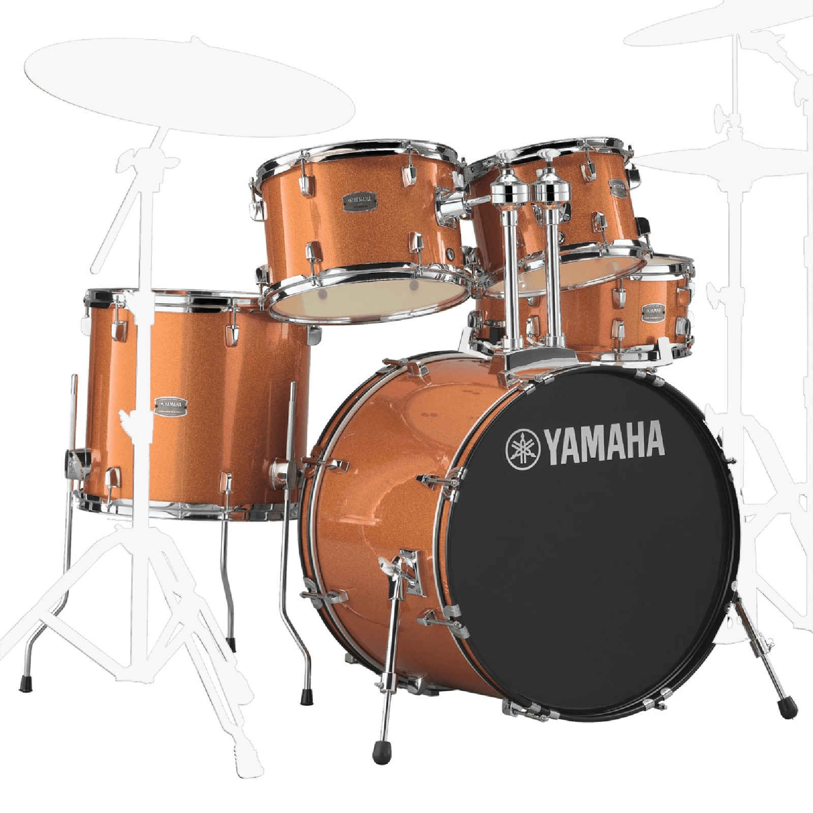 Bateria Acústica RYDEEN RDP0F5 ORG - Yamaha | FastStore PDP