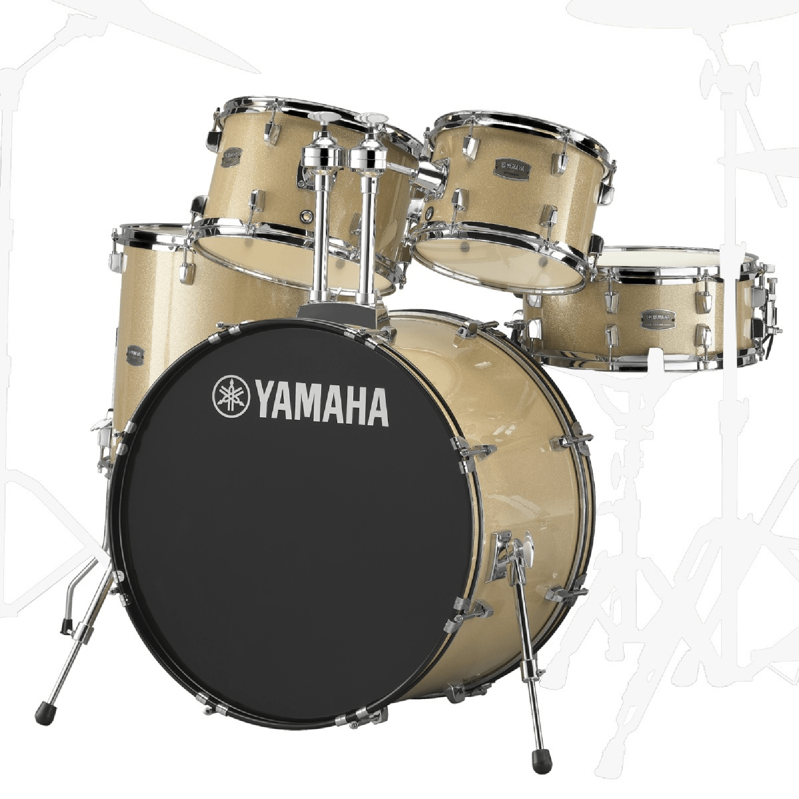 Bateria Acústica RYDEEN RDP2F5 CPG - Yamaha | FastStore PDP
