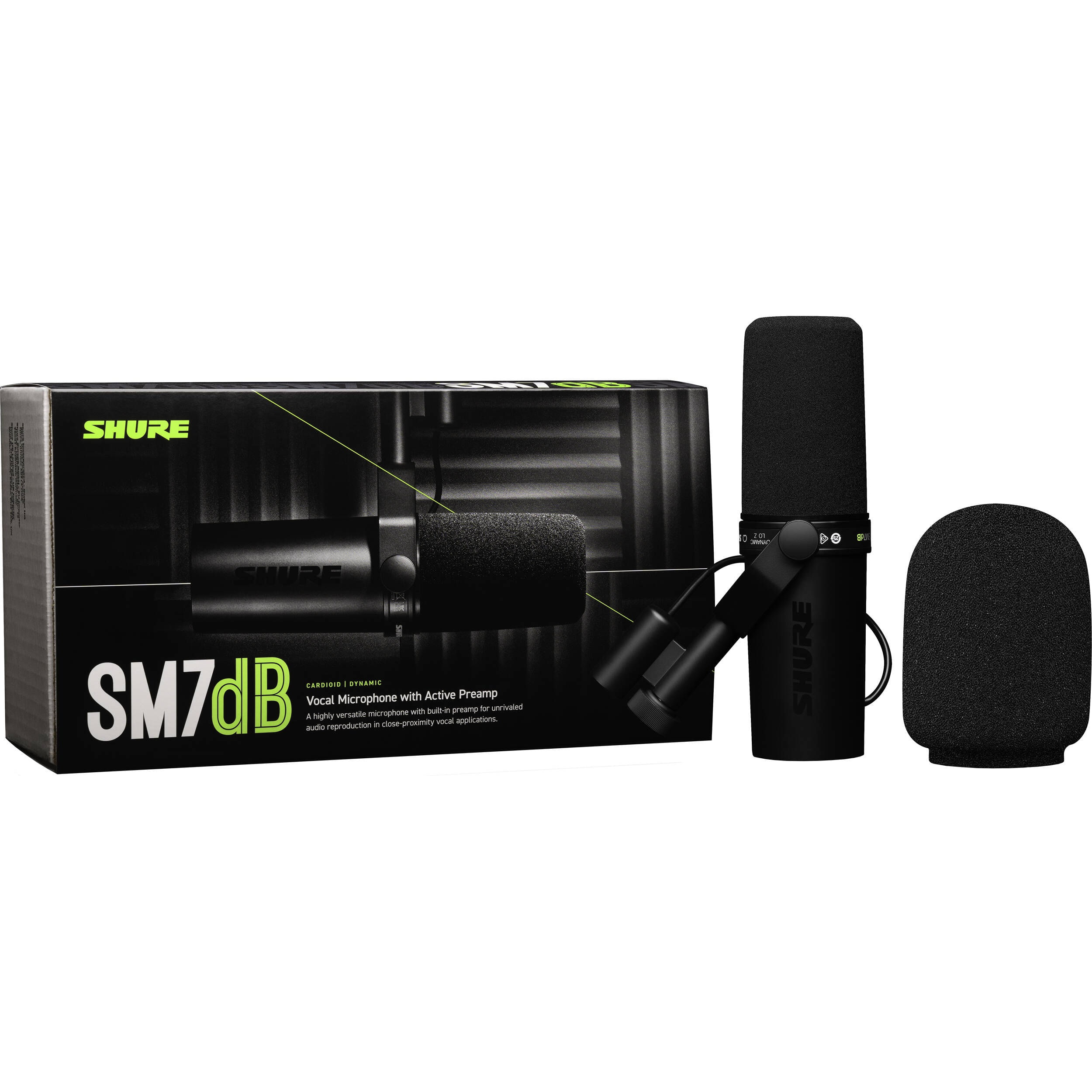 【新品未開封】正規品 SHURE SM7dB Microfone Vocal Dinâmico SM7dB - Shure | FastStore PDP